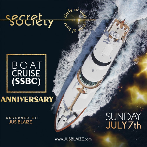 JUS BLAIZE is organizing SECRET SOCIETY "15 YEAR ANNIVERSARY" event by JUS BLAIZE on 2024–07–07 12:30 PM in Canada, we are selling the tickets for SECRET SOCIETY "15 YEAR ANNIVERSARY". https://www.ticketgateway.com/event/view/secret-society--15-year-anniversary-