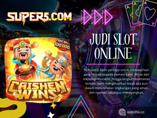 Dalam dunia judi slot online yang mendebarkan, impian untuk mendapatkan jackpot dan mencetak kemenangan besar adalah hal yang membuat para pemain datang kembali untuk mendapatkan lebih banyak kegembiraan. Namun, kesuksesan dalam slot online bukan hanya soal keberuntungan; itu juga membutuhkan strategi dan gameplay yang cerdas. Baik Anda seorang pemain pemula atau veteran berpengalaman, tips penting ini akan membantu meningkatkan peluang Anda untuk mendapatkan jackpot dan meraih kemenangan besar yang didambakan.

Situs Resmi : https://aob95ii.cc

Profil Kami: https://gifyu.com/aob95ii

Lebih banyak foto:

https://tinyurl.com/2c5uvynz
https://tinyurl.com/226nylt6
https://tinyurl.com/24nx9xb9
https://tinyurl.com/2yc8l725