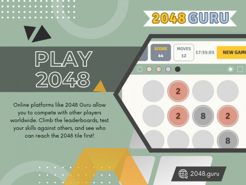 One of the enduring myths surrounding Play 2048 is the idea that it's possible to play the game indefinitely, achieving an infinite score. While theoretically possible, the practical limitations of computer memory and finite grid space make it virtually impossible to sustain gameplay indefinitely.

Official Website: https://2048.guru/

Our Profile: https://gifyu.com/2048guru

More Photos:

https://tinyurl.com/2dzrn8sj
https://tinyurl.com/2chhv6rq
https://tinyurl.com/2xte7ucc
https://tinyurl.com/22zayrxe
