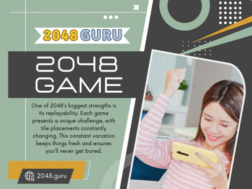 The Play 2048 Game has captivated players worldwide with its simple yet addictive gameplay. Combining elements of sliding tile puzzles and arithmetic, 2048 challenges players to strategically maneuver numbered tiles on a 4x4 grid, merging like numbers to create higher values. As the game progresses, the tiles grow exponentially, creating an engaging race against time to reach the elusive 2048 tile. 

Official Website: https://2048.guru/

Our Profile: https://gifyu.com/2048guru

More Photos:

https://tinyurl.com/2ya4v4pt
https://tinyurl.com/2chhv6rq
https://tinyurl.com/2xte7ucc
https://tinyurl.com/22zayrxe