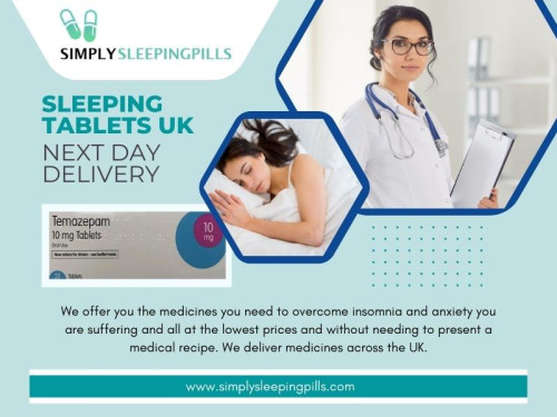 Are you tired of tossing and turning at night, desperately seeking a solution to your sleep troubles? Sleep is an essential aspect of our overall well-being, and a lack of quality sleep can significantly impact our daily lives. [Find your Sleeping tablets UK next day delivery here]

Official Website : https://www.simplysleepingpills.com

My Profile : https://gifyu.com/simplysleeping

More Images :
https://tinyurl.com/bvkesdh7
https://tinyurl.com/32ahamb8
https://tinyurl.com/yeynu5m7
https://tinyurl.com/2h6buur6