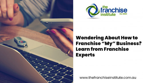 Do you always wonder about how to franchise “my” business across Australia? Well, discussing it with franchise experts can help you the most. Franchising is more than just allowing others to run their businesses under your brand. Hence, having a proficient team like The Franchise Institute by your side can be helpful. All our franchise consultants are professionals with years of expertise and skills in franchising businesses countrywide. Are you still looking for more info? Give a visit to our site: https://thefranchiseinstitute.com.au/.