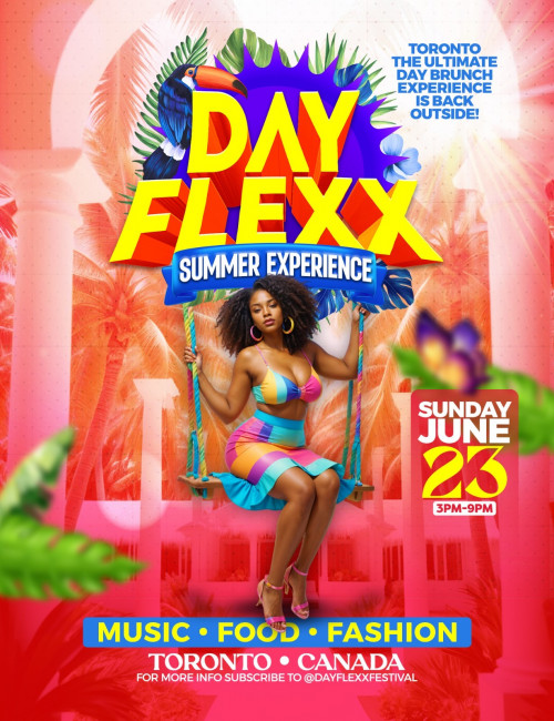 DAYFLEXX is organizing DAYFLEXX SUMMER EXPERIENCE event by DAYFLEXX on 2024–06–23 3 PM in Canada, we are selling the tickets for DAYFLEXX SUMMER EXPERIENCE. https://www.ticketgateway.com/event/view/dayflexx-summer-experience