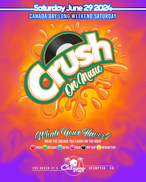 Love Ent is organizing CRUSH event by Love Ent on 2024–06–29 10 PM in Canada, we are selling the tickets for CRUSH. https://www.ticketgateway.com/event/view/crush