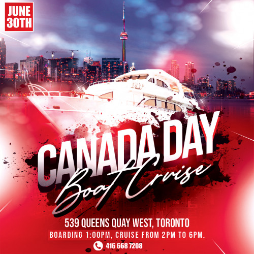 The Exclusive Group is organizing Toronto Canada Day Boat Party - June 30 event by The Exclusive Group on 2024–06–30 01 PM in Canada, we are selling the tickets for Toronto Canada Day Boat Party - June 30. https://www.ticketgateway.com/event/view/toronto-canada-day-boat-party---june-30