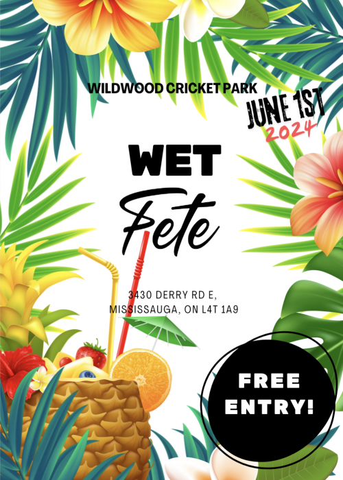 416 is organizing Wet fete event by 416 on 2024–06–01 12 PM in Canada, we are selling the tickets for Wet fete. https://www.ticketgateway.com/event/view/wetfete905