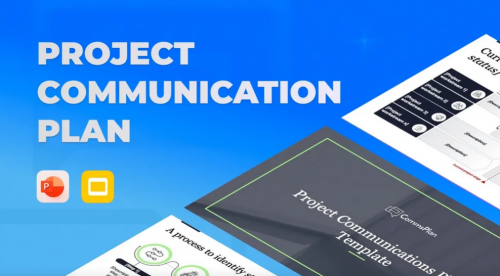 Project communication management template