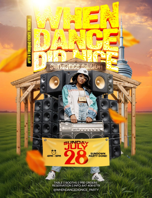 Apto Ent | Funsquad Empire is organizing When dance did nice summer event by Apto Ent | Funsquad Empire on 2024–07–28 03 PM in Canada, we are selling the tickets for When dance did nice summer. https://www.ticketgateway.com/event/view/when-dance-did-nice-summer