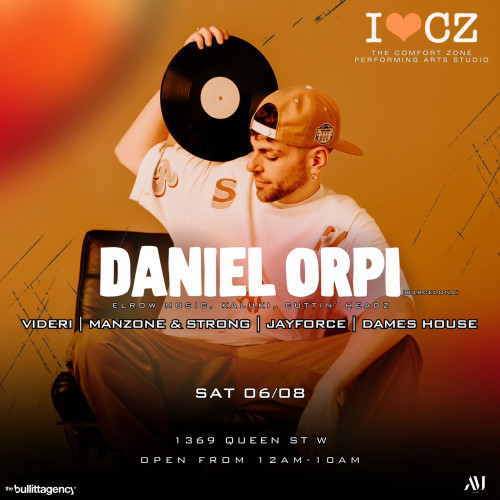 Comfort Zone Toronto (Performing Arts) is organizing The Comfort Zone presents ** DANIEL ORPI** event by Comfort Zone Toronto (Performing Arts) on 2024–06–08 11:55 PM in Canada, we are selling the tickets for The Comfort Zone presents ** DANIEL ORPI**. https://www.ticketgateway.com/event/view/the-comfort-zone-present----daniel-orpi--#