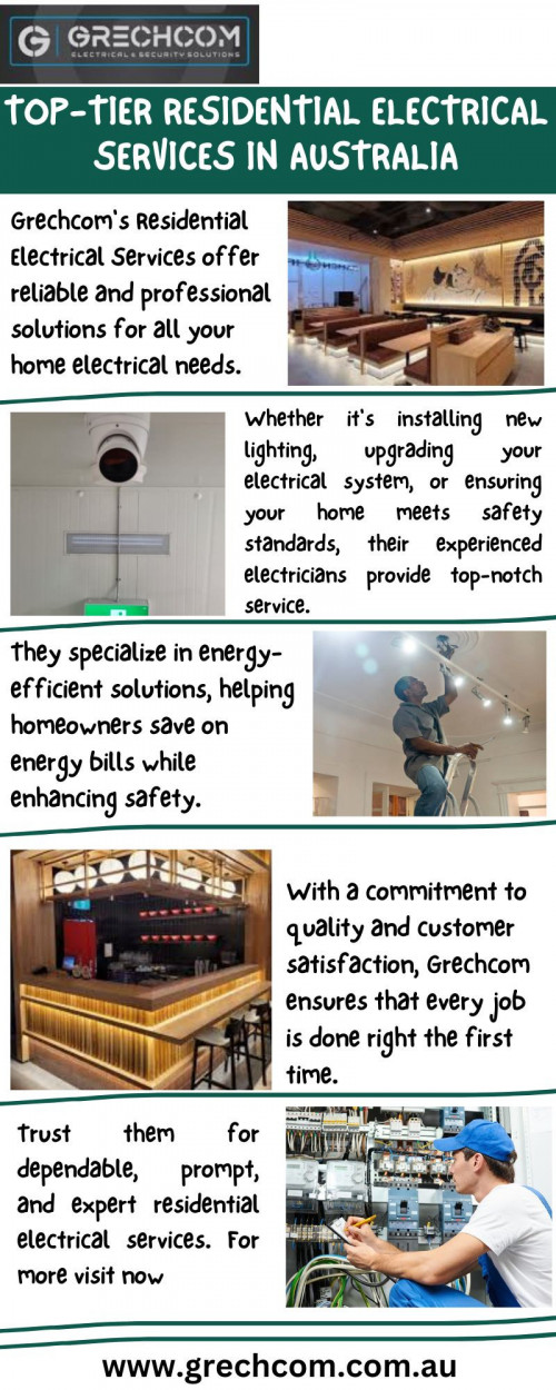 Top Tier Residential Electrical Services in Australia