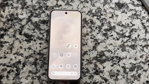 Pixel 9 Sin sensibilidad adaptativa