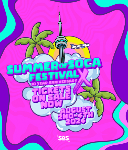 SOSfest INC is organizing SUMMER OF SOCA FESTIVAL | SOS FEST X - 10 YEAR ANNIVERSARY event by SOSfest INC on 2024–08–02 06 PM in Canada, we are selling the tickets for SUMMER OF SOCA FESTIVAL | SOS FEST X - 10 YEAR ANNIVERSARY. https://www.ticketgateway.com/event/view/sosfest2024