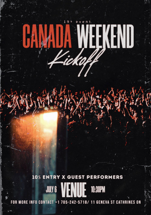 Canada Weekend is organizing Canada weekend event by Canada Weekend on 2024–07–06 10:30 PM in Canada, we are selling the tickets for Canada weekend. https://www.ticketgateway.com/event/view/canadaweekend6