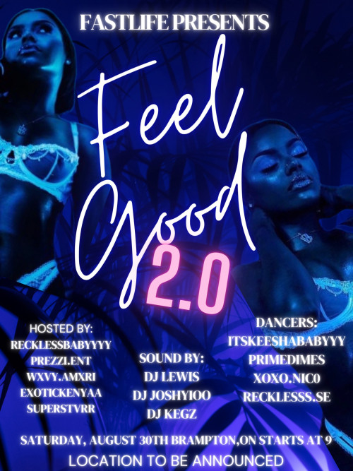 Fastlife is organizing Feel Good 2.0 event by Fastlife on 2024–08–30 09 PM in Canada, we are selling the tickets for Feel Good 2.0. https://www.ticketgateway.com/event/view/feel-good-2-0