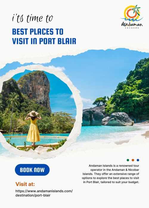 Andaman Islands is a renowned tour operator in the Andaman & Nicobar Islands. They offer an extensive range of options to explore the best places to visit in Port Blair, tailored to suit your budget. To know more visit on its authentic website https://www.andamanislands.com/destination/port-blair