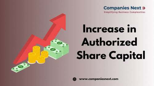 Authorized share capital refers to the maximum value of shares a company can issue as per its memorandum. Increasing this capital requires shareholder approval via ordinary resolution, followed by filing Form SH-7 with the Registrar of Companies within 30 days. Failure to comply may incur penalties under the Companies Act, 2013. Also read- https://www.companiesnext.com/procedure-of-increase-in-authorized-share-capital-of-a-private-limited-company