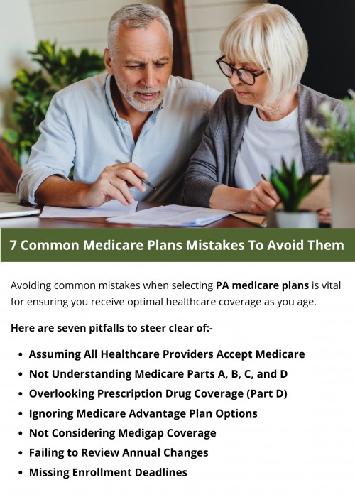Navigating Medicare can be complex, but avoiding the common mistakes ensures you make informed decisions about your healthcare coverage. Consulting with Medicare counselors or insurance agents specializing in Medicare can provide valuable guidance tailored to your needs and circumstances. To know more visit here https://www.capbluecross.com/wps/portal/cap/home/shop/medicare-supplement
