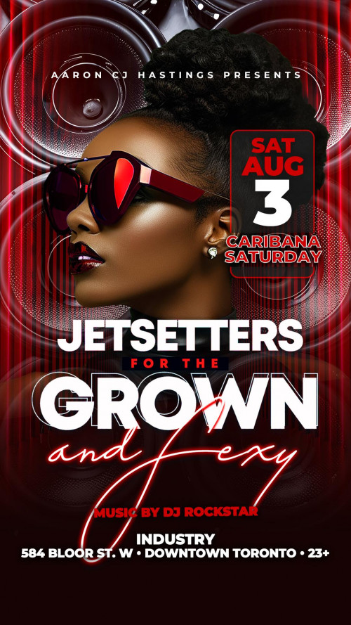 Aaron Hastings is organizing JETSETTERS GROWN AND SEXY 23+ event by Aaron Hastings2024–08–03 10 PM in Canada, we are selling the tickets for JETSETTERS GROWN AND SEXY 23+ https://www.ticketgateway.com/event/view/jetsetter-grown-and-sexy-21-