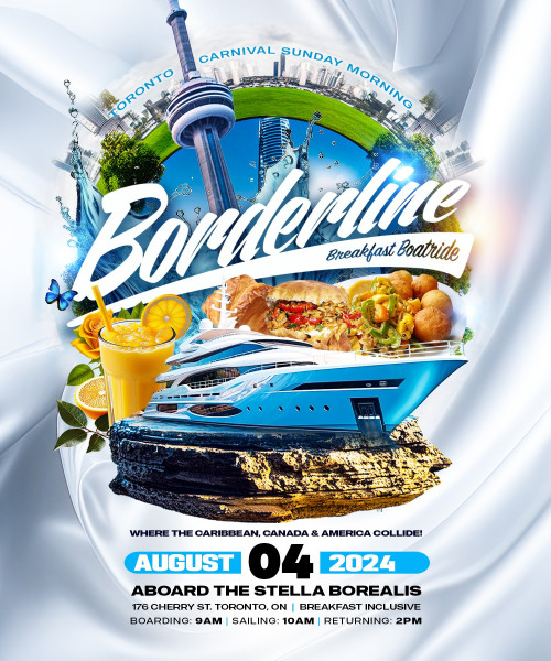Ron Dukes, Mz Tikki, Magnificent Kafi is organizing Borderline Breakfast Boatride 2024 event by Ron Dukes, Mz Tikki, Magnificent Kafi on 2024–08– 04 9AM in Canada, we are selling the tickets for Borderline Breakfast Boatride 2024.https://www.ticketgateway.com/event/view/borderline-breakfast-boatride-2024