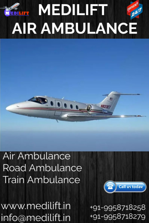 Medilift brings you an affordable Air Ambulance in Raipur with complete medical support. Our air ambulances are facilitated with all hi-tech medical equipment and a team of expert medical staff to deal with any medical emergency mid-air to ensure the safety of the patient onboard.

More@: https://shorturl.at/iqzOQ