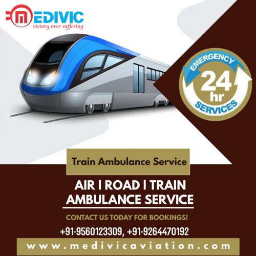 Medivic Aviation Train Ambulance in Ranchi provides the patient with the latest medical technology and equipment along with a well-expert and highly trained medical staff. So call us now and book our services. 
More@ https://shorturl.at/yzBI7