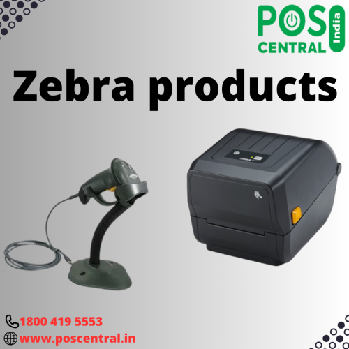 Zebra is a well-known brand that specializes in manufacturing high-quality printing and scanning solutions, particularly in the realm of barcoding and labeling. They offer a wide range of products, including printers and barcode scanners, which are widely used in various industries such as retail, manufacturing, healthcare, logistics, and more. Zebra Barcode Scanners offer excellent scanning performance, ergonomic designs, and rugged construction to withstand demanding environments. Whether it's printing labels or scanning barcodes, it provides reliable solutions that streamline operations and improve efficiency across various industries. So, hurry up and Buy Zebra Printers with free shipping all over India from POS Central India. For more information, visit https://www.poscentral.in/zebra.html