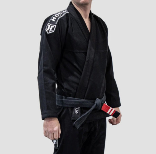 Are you looking for a new BJJ belt? Check out Hooks Jiujitsu's wide range of BJJ and Jiu Jitsu Belts. We have an amazing collection of belts available in a wide range of colours. Brazilian Jiu-Jitsu (BJJ) uses a belt ranking system to signify a practitioner's level of skill and experience. The belt colors typically follow a progression from white to black, with each color representing a certain level of proficiency. A BJJ belt is a valuable part associated with a martial artist's wardrobe. It's a way to show how you're progressing and your dedication to the art. Consider our collection of BJJ belts on the market from different brands and all colors. From kids to adult BJJ belts, you're sure to search for the perfect one for you. BJJ belts have a deeper understanding of techniques, strategies, and concepts. They are typically competent in both offensive and defensive positions. BJJ belts are considered to be highly experienced practitioners who have dedicated many years to training and have a solid understanding of the intricacies of Brazilian Jiu-Jitsu. Shop today! Visit https://hooksbrand.com/collections/belts
