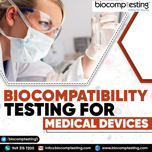 Are you searching for biocompatibility testing for medical devices? We are leading manufacturers and suppliers of medical devices. We offer it at economic pricing.  Contact us now!

https://www.biocomptesting.com/case-studies/case-studies-4/