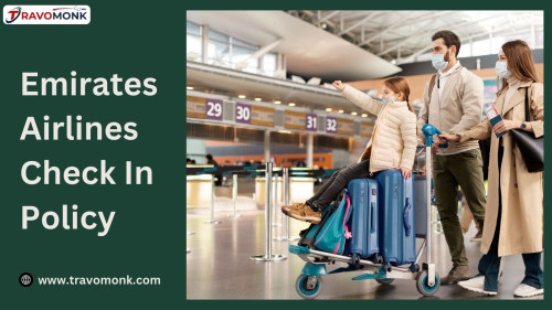 Stay informed about the check-in time requirements for Emirates flights to ensure a stress-free start to your journey. In this guide, we provide essential information on Emirates Flight Check in Time, allowing you to plan your arrival at the airport accordingly. Trust Travomonk to keep you updated and make your check-in process with Emirates smooth and convenient.

Read more:https://www.travomonk.com/check-in/emirates-airlines-check-in-policy/