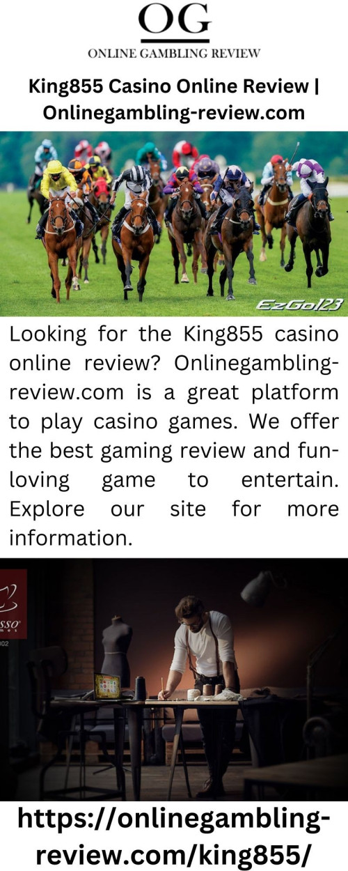 Looking for the King855 casino online review? Onlinegambling-review.com is a great platform to play casino games. We offer the best gaming review and fun-loving game to entertain. Explore our site for more information.

https://onlinegambling-review.com/king855/