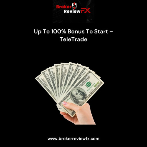 TeleTrade is offering a 100% Deposit Bonus as the maximum bonus limit to new clients during the promotional campaign. The bonus credited to the is withdrawable after fulfilling the conditions for volume turnover on Forex and CFD instruments.