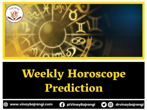 Dr. Vinay Bajrangi's weekly horoscopes are a must-read for anyone seeking a deeper understanding of their destiny with the help of horoscopes. For more info visit: https://www.vinaybajrangi.com/horoscope/weekly-horoscope.php