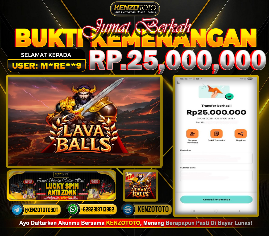 TOTAL WD : RP 25.000.000 CASH!!!