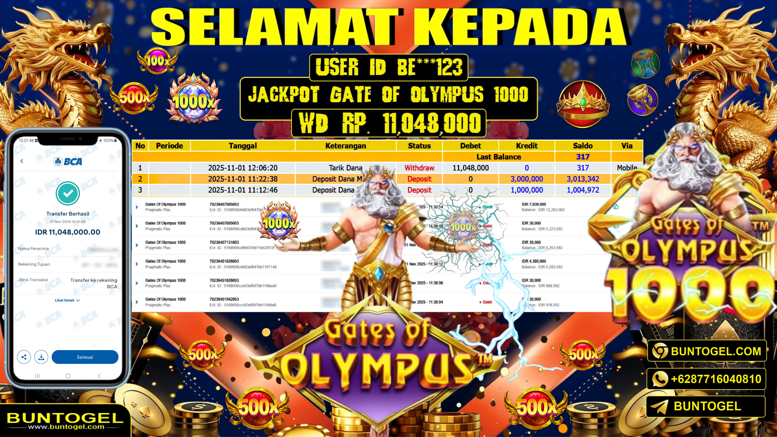 BUKTI BAYAR BUNTOGEL