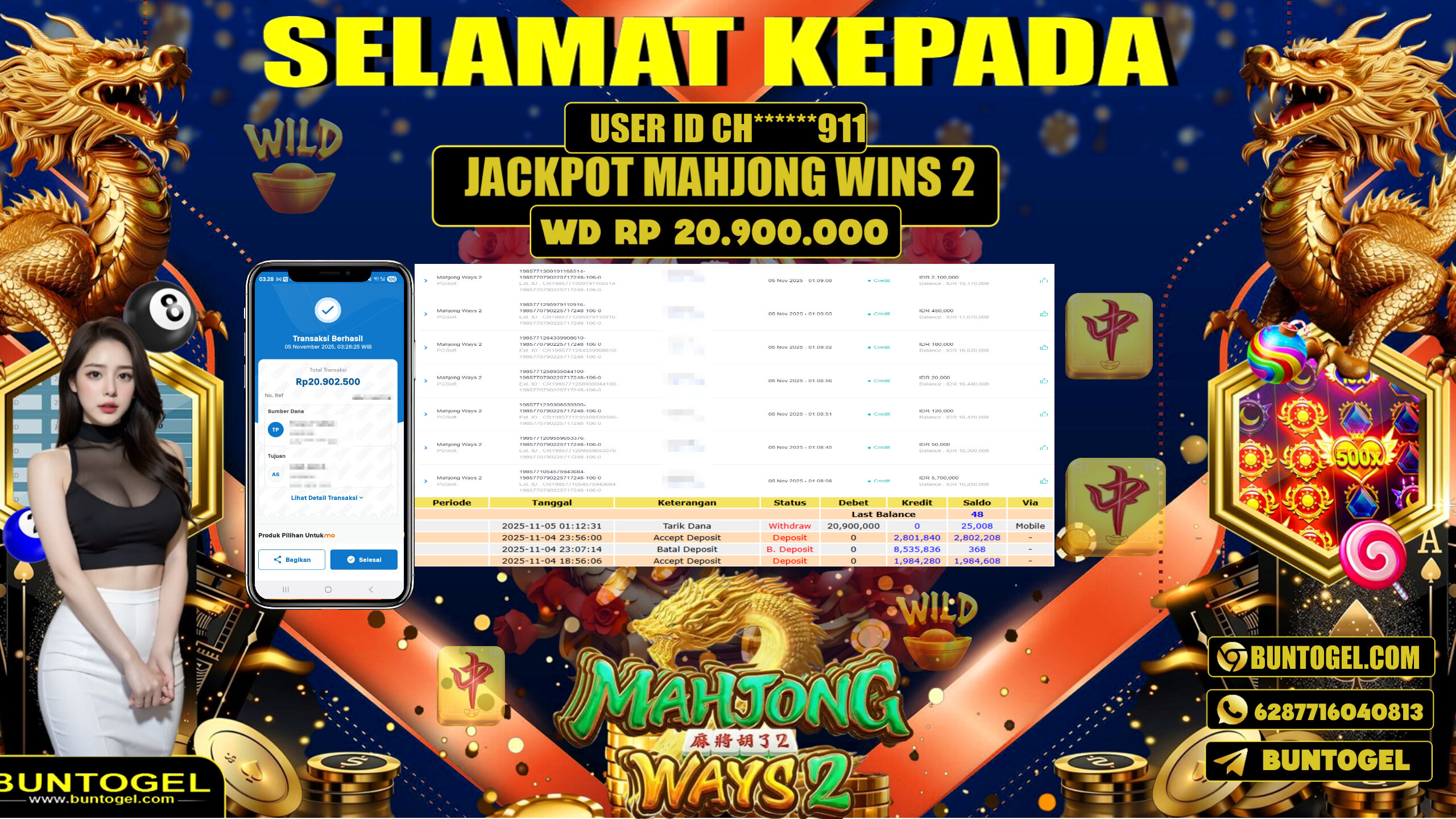 BUKTI BAYAR BUNTOGEL