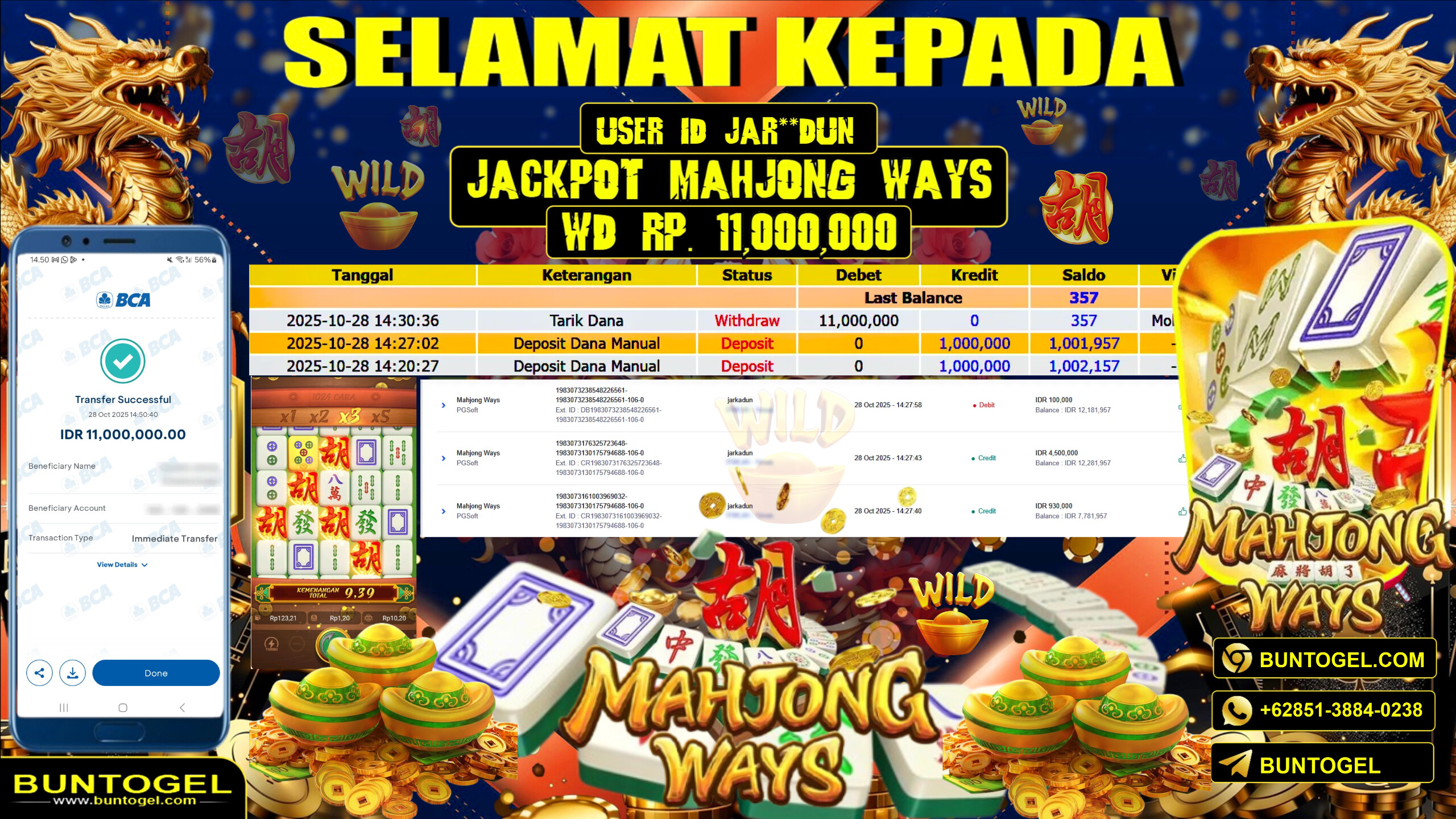 BUKTI BAYAR BUNTOGEL