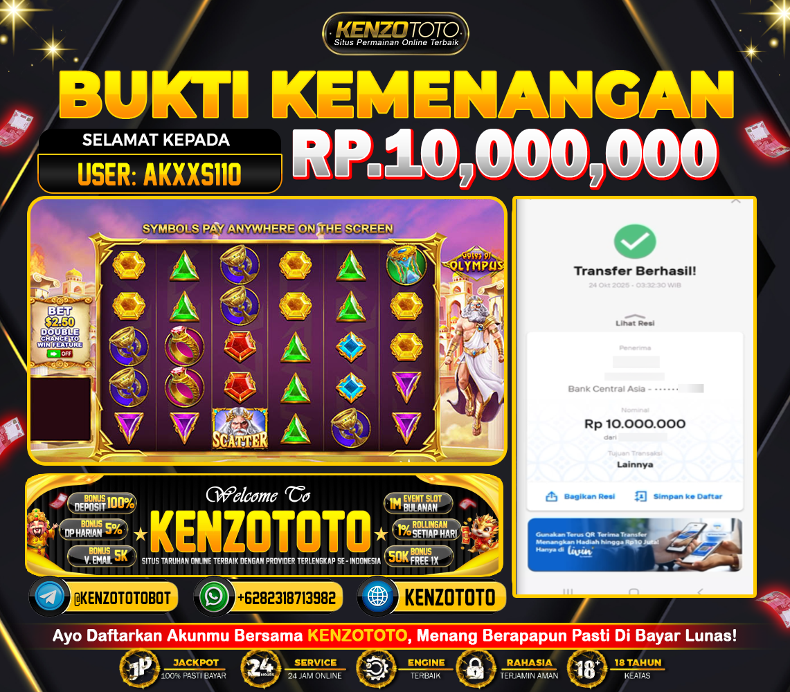 TOTAL WD : RP 10.000.000 CASH!!!