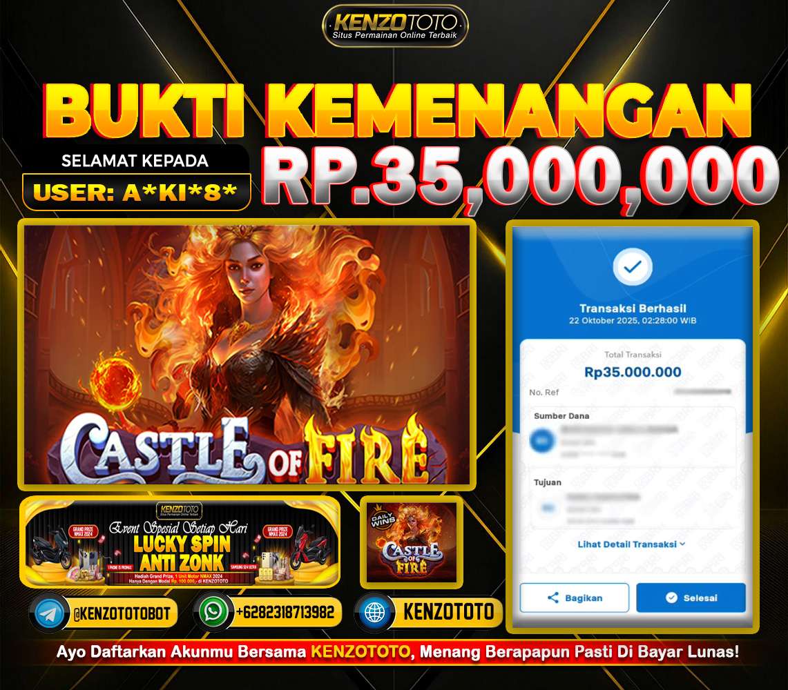 TOTAL WD : RP 35.000.000 CASH!!!