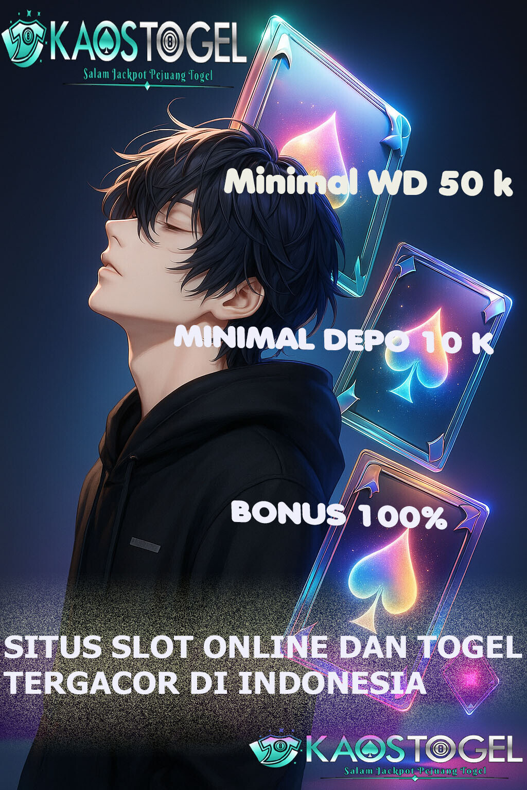 KAOSTOGEL Situs Slot 4D & Togel Online Resmi #1, Pusat Permainan Paling Gacor & Terpercaya!