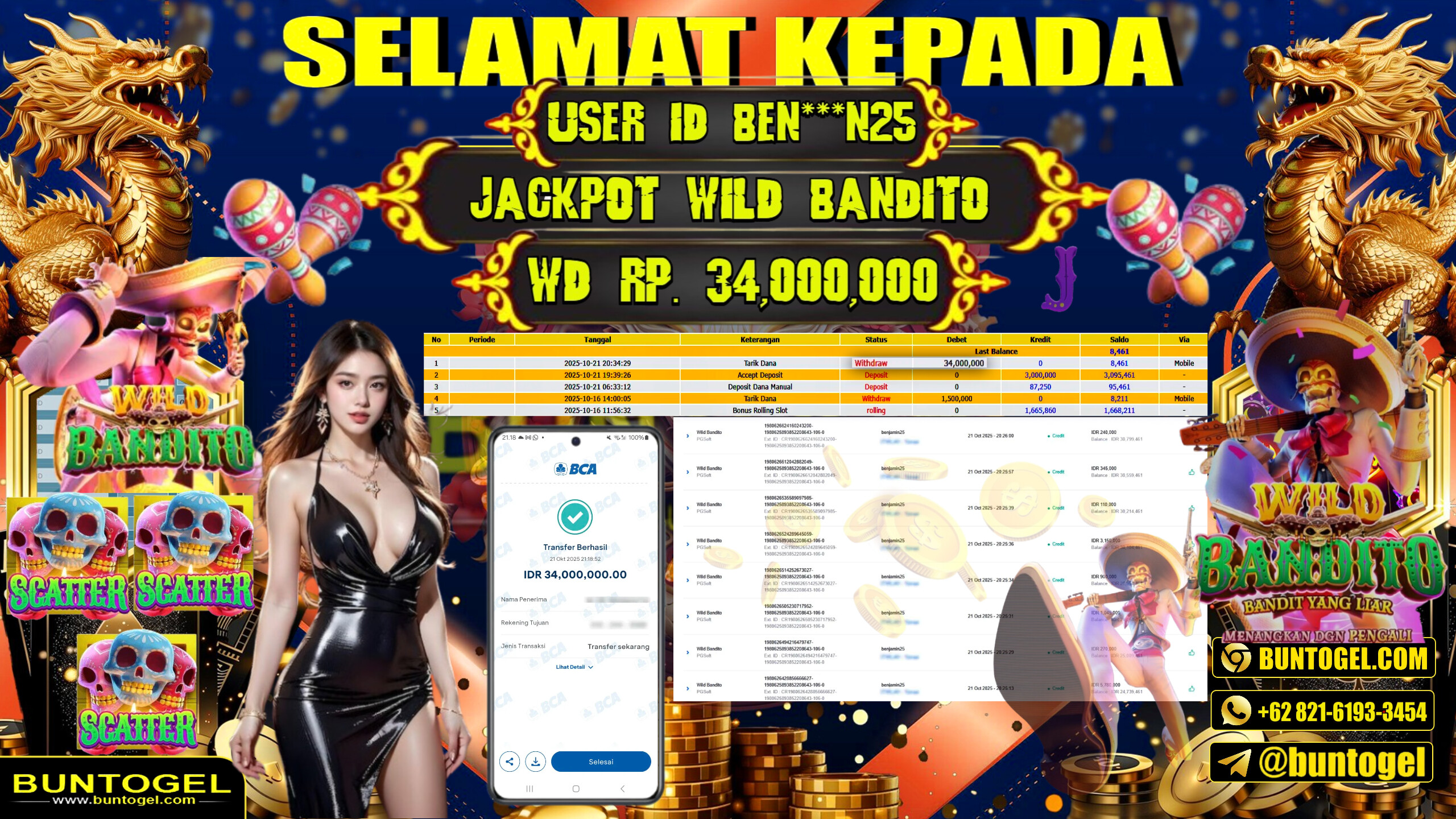 BUKTI BAYAR BUNTOGEL