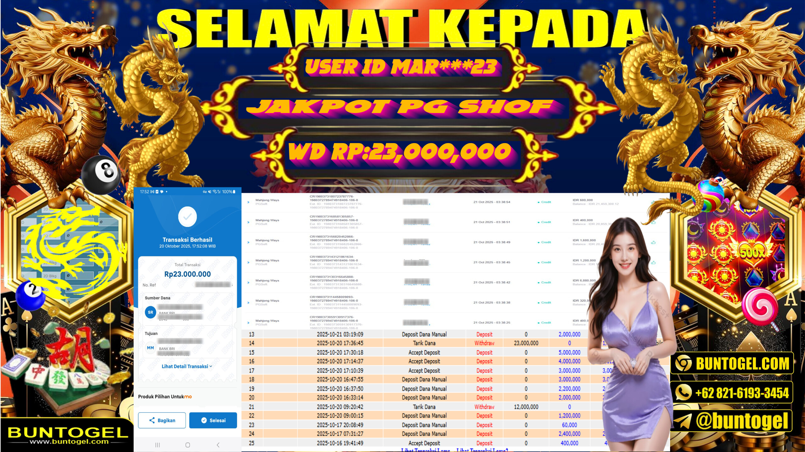 BUKTI BAYAR BUNTOGEL