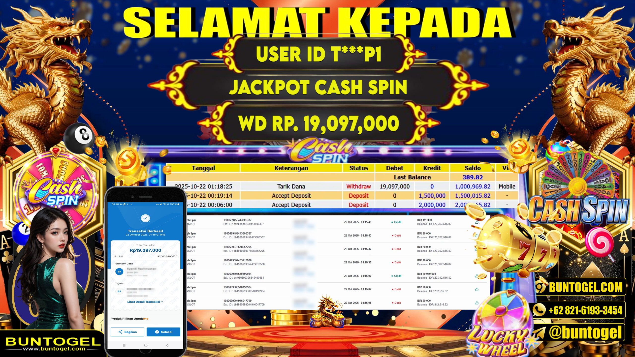 BUKTI BAYAR BUNTOGEL