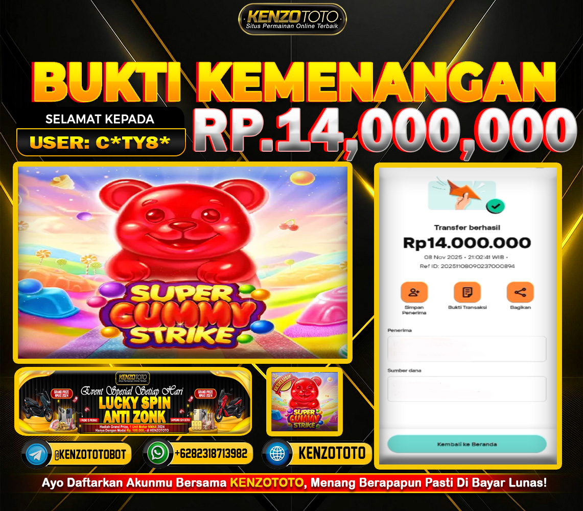 TOTAL WD : RP 14.000.000 CASH!!!