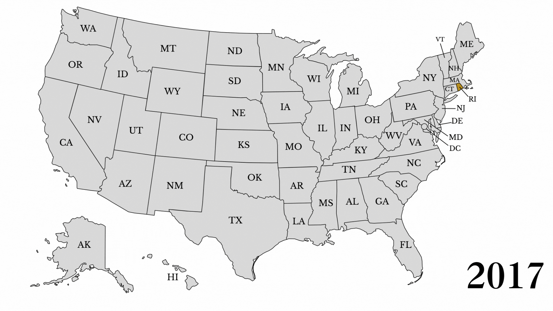 EDI History Map