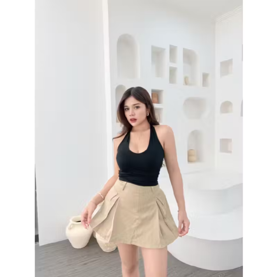 Rekomendasi Fashion Wanita Kekinian: Andira Tanktop Spandek