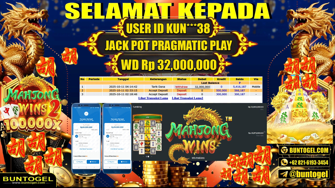 BUKTI BAYAR BUNTOGEL