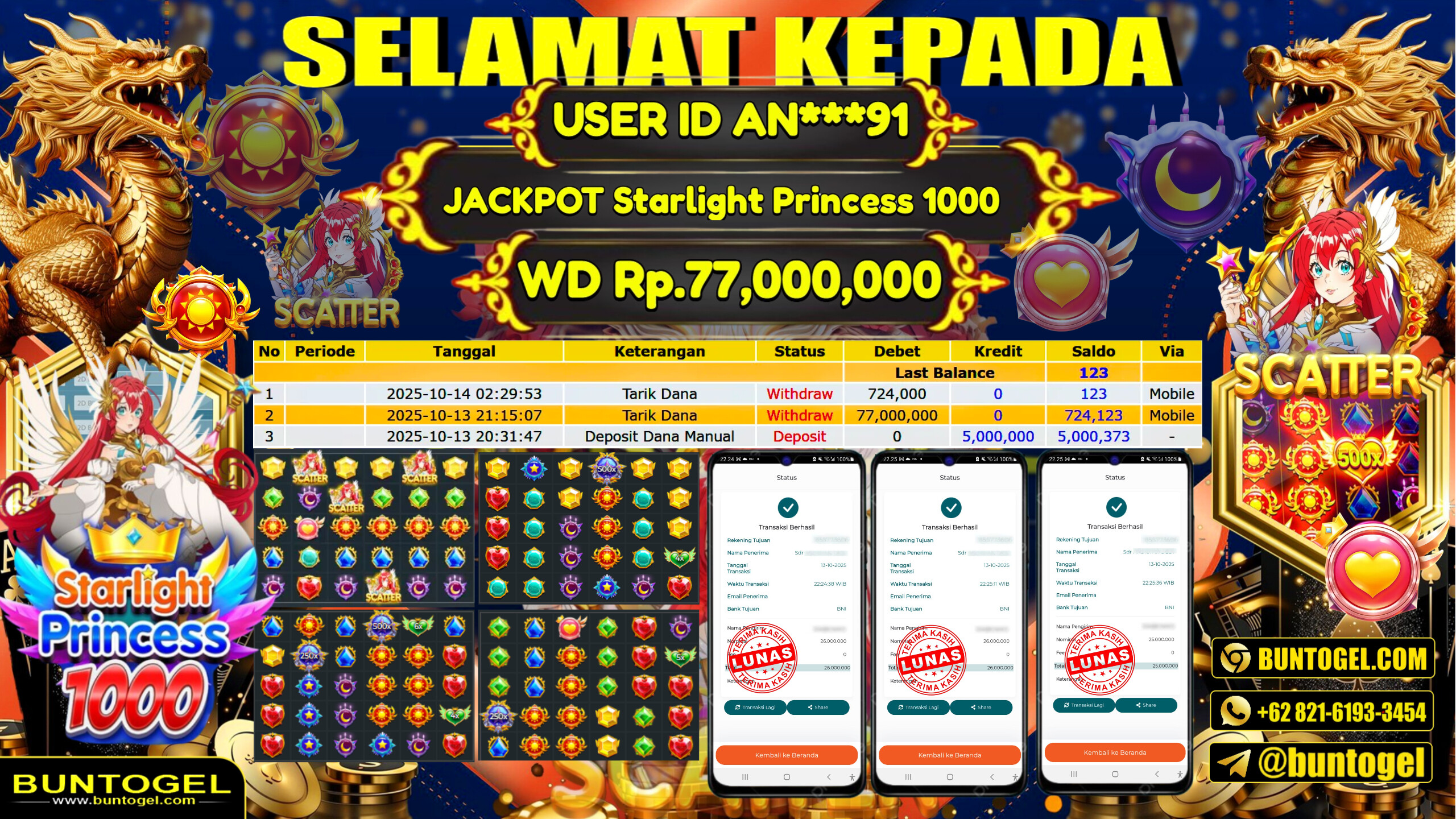 BUKTI BAYAR BUNTOGEL
