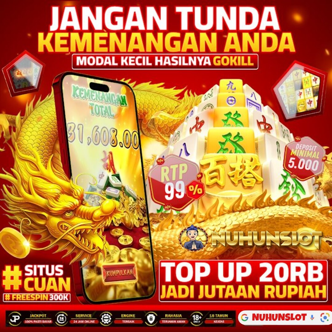 NUHUNSLOT: Platform Resmi Rajanya Judi Online by Hey siriusly