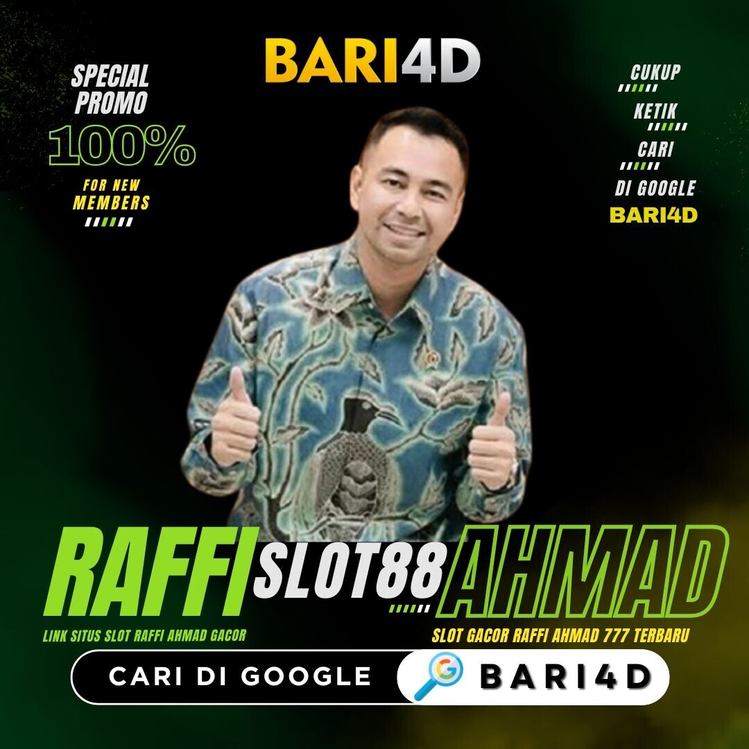 Galeri foto BARI4D: LINK SITUS SLOT RAFFI AHMAD GACOR TERPERCAYA SERVER THAILAND GAMPANG CUAN HARI INI SLOT88 ONLINE di Kupang