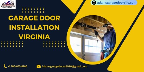 Get reliable garage door installation services in Virginia. Our experts ensure quality installation for your convenience. Contact us today! Visit: adamsgaragedoorsllc.com